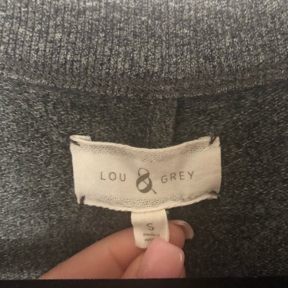 Lou and Grey l open front cardigan l Gray SZ S - Picture 4 of 6